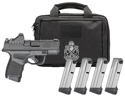 Springfield Armory Hellcat OSP 9mm 3quot Barrel Viridian RFX11 CA 10 rnd  Black MPNHC9319BOSPCAPAC