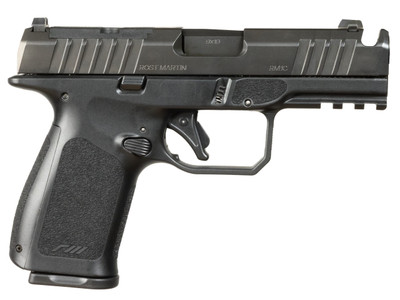 ROST MARTIN RM1C 9mm, 4" Comped Barrel, Optic Ready, 10 rnd - Black [MPN:RM1CBLKOSP15 (COMP)]