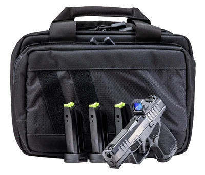 Rost Martin RM1S 9mm, 3.6" Barrel, Viridian RFX-11, 15 rnd - Black [MPN:RM1SBLKOSPSPL]