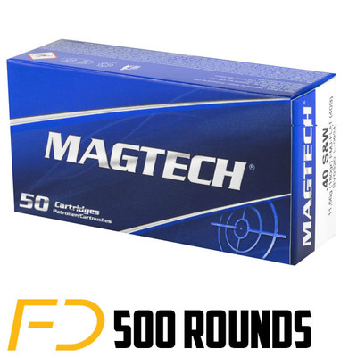Magtech .40 S&W, 180gr, FMJ - 500 Rounds [MPN:40B]