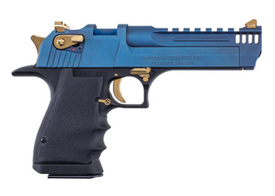 Magnum Reseach Desert Eagle 50 AE 5quot Barrell Blackcarbon Blue MB MPN ZDE50L5CBG