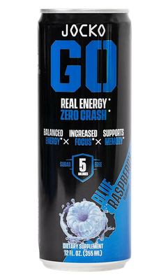 Jocko Fuel Blue Rasberry 29119 Go Rtd Raspberry  Energy 12pk