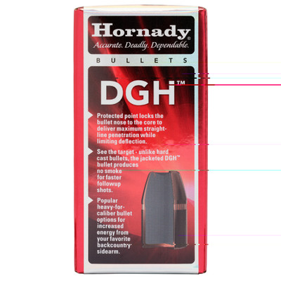 Hornady 50cal .500 500gr Dangerous Gameh 50ct