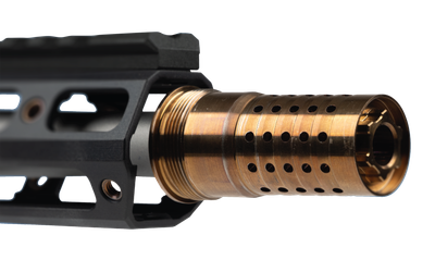Q Llc  Cb5/8248.6 Muzzle Brake 5/824 8.6blk