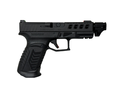Derya Arms Dy9 Compensated, 9mm, 3.86" Barrel, 10 rd, Optic Ready, Black [MPN: 10L.DY9.COMP.US]