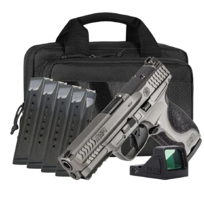 Smith & Wesson M&P9 M2.0 Metal 9mm, 4.25" Barrel, Viridian RFX11, 17 rnd - Tungsten [MPN:14722]