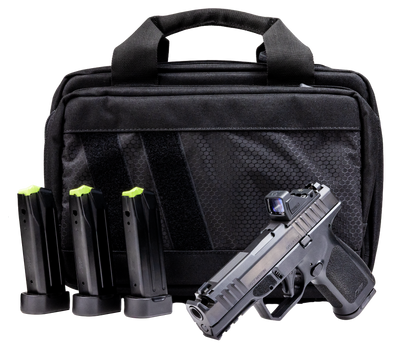 Rost Martin RM1C Comp 9mm 4quot Barrel Viridian RFX11 17 rnd  Black MPNRM1CBLKOSPCOMPSPL