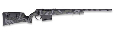 Weatherby 307 Range XP 2.0, .25 Wby RPM, 22" Barrel, 5 rds, Graphite Black, Green/Grey Stock [MPN: 3WRX225RWR4B]