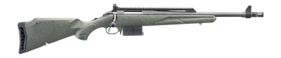 Ruger American Gen II Scout, .308 Winchester, 16.1" Threaded Barrel, 5 rds, Cobalt Cerakote, Leaf Green Splatter [MPN: 46967]