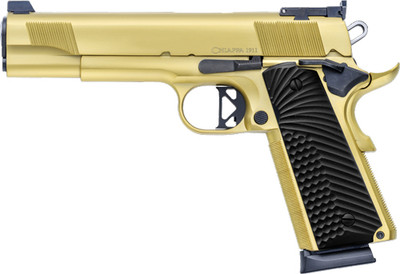 Chiappa Firearms 1911 Empire 45 ACP 5quot Barrel 8 rnd  Gold MPN440194