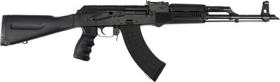 Pioneer Arms Ak47 Sporter 7.62x39mm 16.5" 130rd Synthetic Black