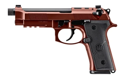 Beretta M9A4 9mm 51quot Threaded Barrel Optic Ready 15 rnd  Overlanding Clay MPNJS92M9A4GCLA15