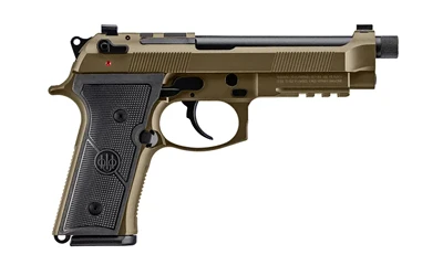 Beretta M9A4 9mm, 5.1" Threaded Barrel, Optic Ready, 10 rnd - Overlanding Bronze [MPN:JS92M9A4GBRZ10]