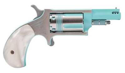 North American Arms Iris .22 Mag, 1.63" Barrel, 5 rnd - Stainless/Turquoise [MPN:22MPB]