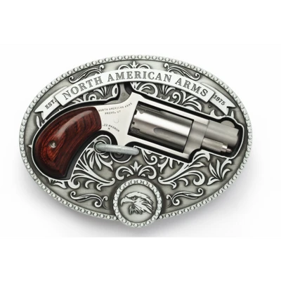 North American Arms Chuckwagon22 Magnum 1 18quot Barrel Belt Buckle 5 rnd  Stainless MPN22MSBBO