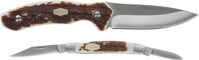 Uncle Henry Knife Fixed/folder  Combo Gift Tin Promo Q4 25'<