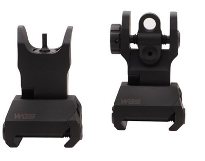 Williams Blackout Ar15 Pic  Rail Folding Sight Set