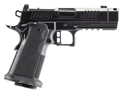 Alpha Foxtrot AF1911 Romulus 9mm, 3.5" Barrel, Optic Ready, Comped, 20 rnd - Polished DLC [MPN:AA39X1QIG-PDBK19]