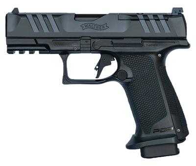 Walther Arms PDP PRO E F-Series 9mm, 4" Barrel, Optic Ready, 10 rnd - Black [MPN:4797067]