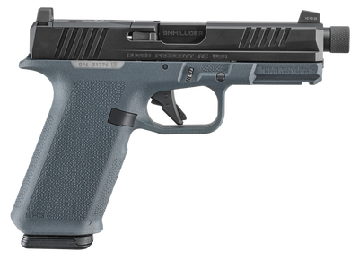 Ruger RXM 9mm 45quot Threaded Barrel Optics Ready 17 rnd  BlackGray MPN19447