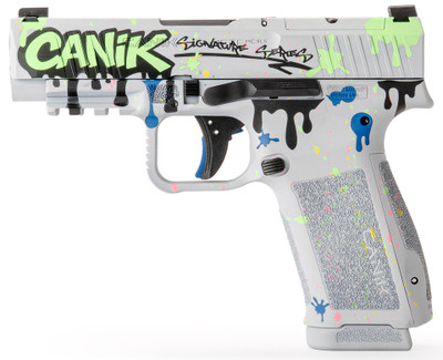 Canik Mete MC9LS Signature Drip 9MM, 3.64" barrel, 17 rounds - White Cerakote [MPN: HG7896DRW-N]