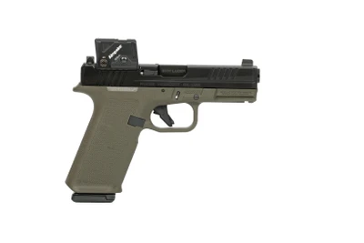 Ruger RXM 9mm 4quot Barrel Aimpoint COA 17 rnd  OD Green MPN19466