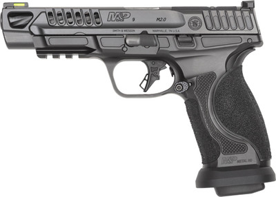 Smith amp Wesson MampP 9 M20 Competitor HD 9mm 5quot Barrel Optic Ready 17 rnd  Black MPN14068