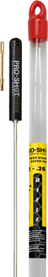 Pro Shot Stainless 1pc Pistol  Cleanin Rod 18" .22 Cal & Up