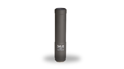 Odin Works Trail 22 Suppressor .22LR, 7075 Aluminum Construction, 1/2X28 Direct Thread - Black