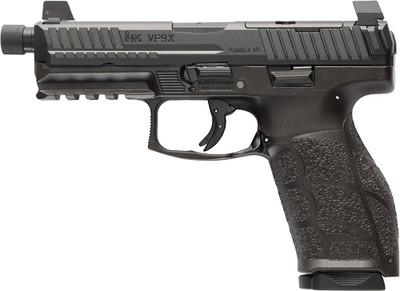 Hk VP9A1 X Tactical 9mm 47quot Threaded Barrel Optic Ready 15 rnd  Black MPN18001224