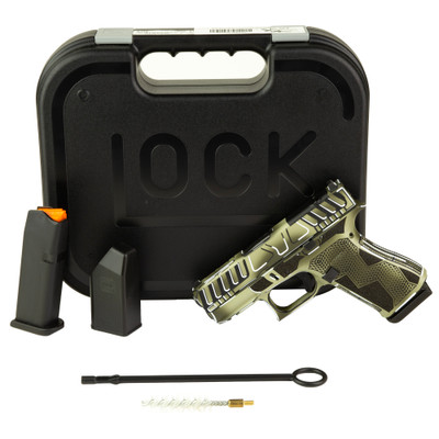 GLOCK 43X MOS 9mm 341quot Barrel 10 rnd  Olive Drab Green MPNUX4350204FRAODGSCT