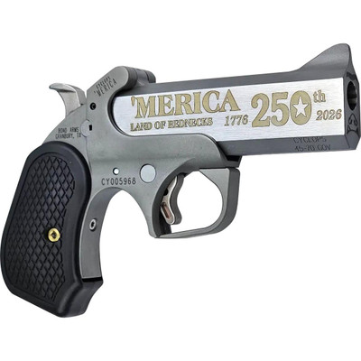 Bond Arms Cyclops Merica 4570 425quot Barrel 425quot Barrel 1 rnd  Stainless MPNBACY2504570