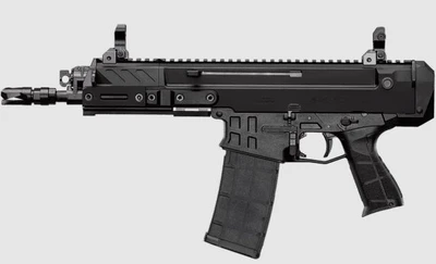 CZ BREN2 MS 7.62X39, 11" Barrel, SB Tactical Brace, 30 rnd - Black [MPN:91464]