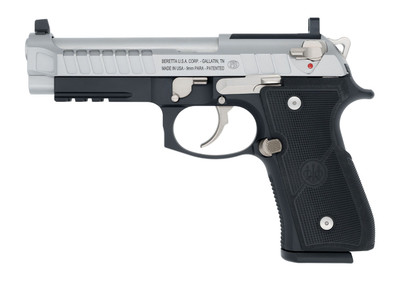 Langdon Tactical Beretta 92 Elite 9mm 47quot Barrel Optic Ready 18 rnd  StainlessBlack MPN92E2CBRR