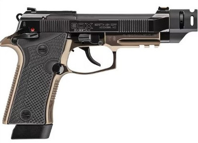 Beretta 80X Cheetah Tactical 380 ACP 44quot Barrel Optic Ready 15 rnd  BronzeBlack MPNJ80XTACLED15