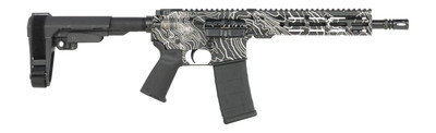 Shark Coast Tactical Topo 5.56 NATO, 10.5" Barrel, SBA3 Brace, 30 rnd - Black/Topo [MPN:SCC07312TOPO-P]
