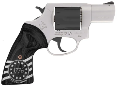 Taurus 856 38 Special 2quot Barrel 1776 Wood Grips 6 rnd  Stainless MPN285625US3
