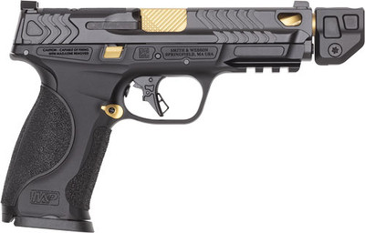 Smith amp Wesson MampP M20 Metal 9mm 49quot Barrel Optic Ready Comp 23 rnd  Black MPN14619