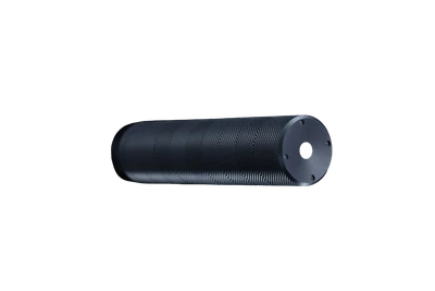Sonicore, Skarv 22, .22LR, 5" Length, 1.36" Diameter, Aluminum, 1/2X28 Direct Thread, 3.2oz, Anodized Finish, Black [MPN: 50-1005] 
 