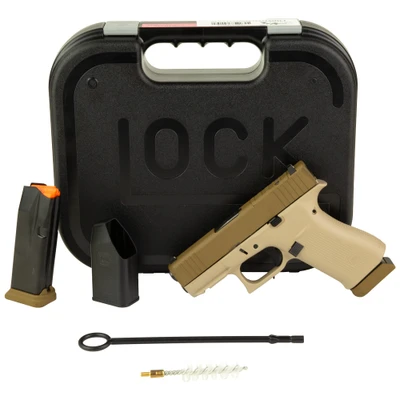 GLOCK 43X 9MM 341quot Barrel Optic Ready 15 rnd  FDE MPNUX4350204NR15