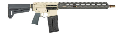 Q LLC Sugar Weasel .300 BLK, 16" Barrel, CA Compliant, 10 rnd - Clear Anodized [MPN:SW300BLK16INRIFLEFM10]