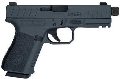 TriStar Apoc Pro 9mm 45quot Threaded Barrel Optic Ready 15 rnd  Sniper Gray MPN85782