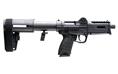 KelTec SUB SDP 9mm Luger 171 6quot Threaded Barrel Receiver wPicatinny Rail Folding Pistol Brace Polymer Grip MPN SDP9BLK