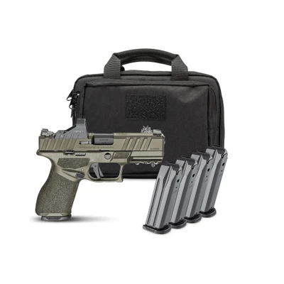 Springfield Echelon 40C 9mm 4quot Barrel Viridian RFX11 18 rnd  OD Green MPNEC9409GUPAC
