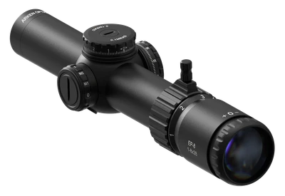 Arken Matte Black 1-8x28mm 34mm Tube Illuminated Red BDC KLGRID Reticle [MPN: EP8-18KLG-M]