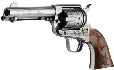PIETTA COWPOKE 357 Magnum 475quot Barrel 6 rnd  Nickel Engraved MPNPFI357CP434EW