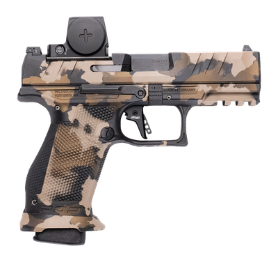 Walther PDP Ledger ProE CNC Firearms 9mm 4quot Barrel Vortex Venom 18 rnd  Camo MPNCNCLEDGER9VM