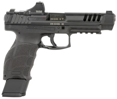 HK VP9L 9mm, 5" Barrel, Holosun SCS, 15 rnd - Black [MPN:81001159]