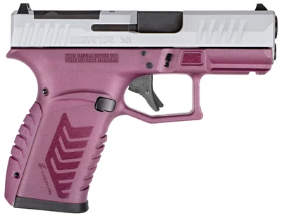 Derya DY9Z 9mm 35quot Barrel Optic Ready 15 rnd  Black CherrySilver MPNDY9ZBCSTR