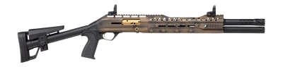 Panzer Arms 240 Tactical 12 GA 185quot Barrel 5 rnd  Bronze Flag MPNPAEG240TSBBUSFC